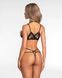 Еротичний комплект з доступом Obsessive Keira Lise 2-pcs crotchless set S/M - фото товару