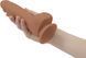 Фалоімітатор ADDICTION Steven 7.5" Silicone Dong Caramel (19 см) - фото товару