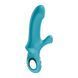 Пульсатор з вібрацією Fun Factory Bi Stronic Curve Aquamarine - фото товару