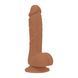 Фалоімітатор ADDICTION Steven 7.5" Silicone Dong Caramel (19 см) - фото товару