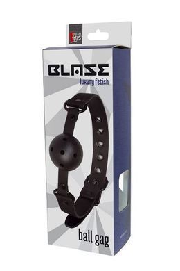 Кляп Dream toys BLAZE BALL GAG WITH PAINTING EDGE BLACK - фото