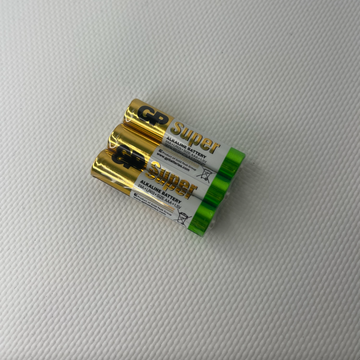 Комплект батарей для товарів з вібрацією GP Super alkaline AAА (3 шт)