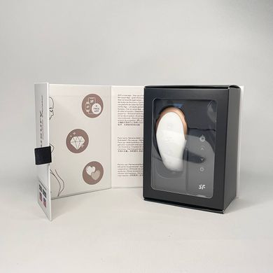 Satisfyer Double Love - смарт-вибратор для пар с пультом белый - фото