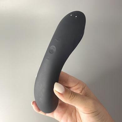 Satisfyer Curvy Trinity 4 - вакуумний вібратор Black - фото