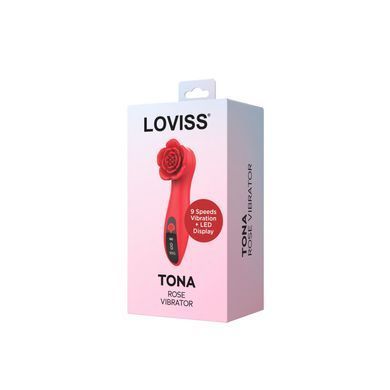 Кліторальний стимулятор Loviss Tona Rose Vibrator - фото