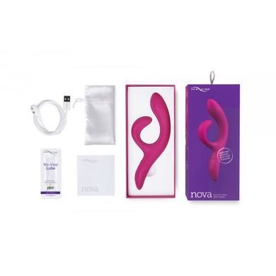 We-Vibe Nova 2 - смарт вибратор-кролик Fuchsia - фото
