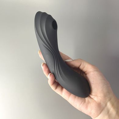 Satisfyer Curvy Trinity 4 - вакуумний вібратор Black - фото
