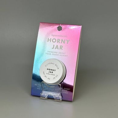 Збуджуючий бальзам для клітора bijoux indiscrets сандал HORNY JAR (8 г) - фото
