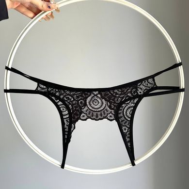 Трусики с доступом Fashion Secret Annette Black S/M/L