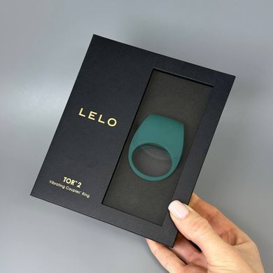 Эрекционное виброкольцо LELO Tor 2 Green - фото
