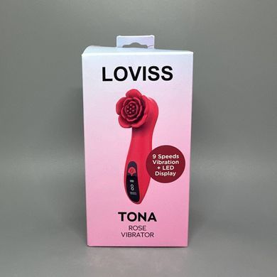 Клиторальный стимулятор Loviss Tona Rose Vibrator - фото