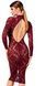 Платье Noir Handmade F384 Kink Royal midi dress XS