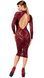 Платье Noir Handmade F384 Kink Royal midi dress XS