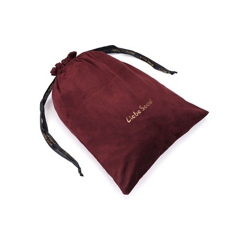 Мішечок для секс-іграшок Liebe Seele Wine Red Large Storage Bag Oblong - фото