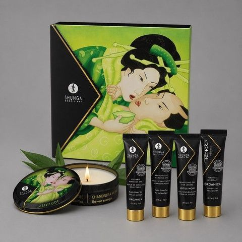 Подарочный набор Shunga GEISHAS SECRETS ORGANICA Exotic Green Tea