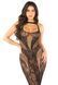 Сукня Leg Avenue Rhinestone Lace and Net Bodycon Dress One Size Black