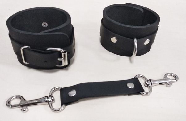 Шкіряні наручники Feral Feelings Hand Restraints чорні