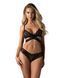 Эротический комплект Obsessive Blomentis 2-pcs set XS/S черный - фото товара