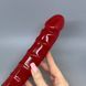 Гелевый дилдо на присоске Doc Johnson Jelly Jewels Red (20 см) - фото товара