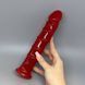 Гелевый дилдо на присоске Doc Johnson Jelly Jewels Red (20 см) - фото товара