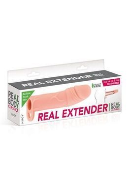 Насадка на член Real Body - Real Extender HUGY - фото