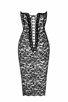 Платье Noir Handmade F301 Catalyst lace up midi dress S