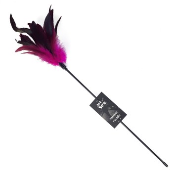 Art of Sex Feather Paddle - лоскоталка-перо молодого півня темно-рожева