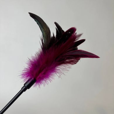 Art of Sex Feather Paddle - лоскоталка-перо півня темно-рожева