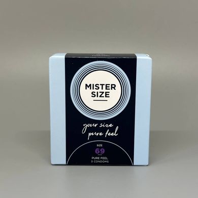 Презервативи Mister Size pure feel 69 (3 шт.) - фото