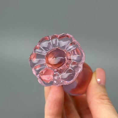 Анальна пробка в формі квітки NS Novelties FLOWER PINK (3 см) - фото