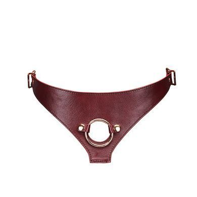Трусы для страпона Liebe Seele Wine Red Strap on Harness - фото