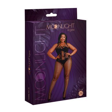Бодистокинг Moonlight Plus Model 04 Black XL-XXXL - фото