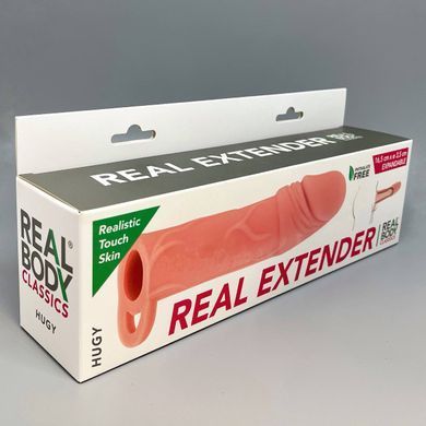 Насадка на член Real Body - Real Extender HUGY - фото