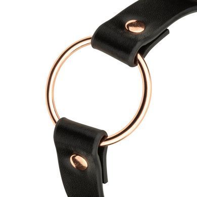 Чокер из экокожи Rosy Gold Choker Black