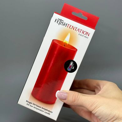 БДСМ cвеча низкотемпературная Fetish Tentation SM Candle Red (испорчена упаковка)