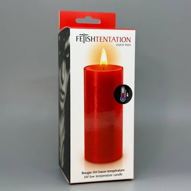 БДСМ cвічка низькотемпературна Fetish Tentation SM Candle Red (зіпсована упаковка)