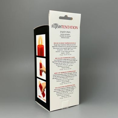 БДСМ cвеча низкотемпературная Fetish Tentation SM Candle Red (испорчена упаковка)