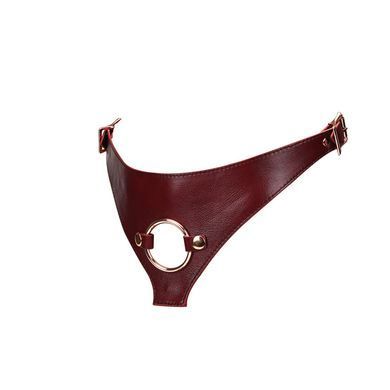 Трусы для страпона Liebe Seele Wine Red Strap on Harness - фото