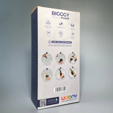 Вакуумна помпа для члена Wooomy Bigggy з ручною &laquo;грушею&raquo; - фото