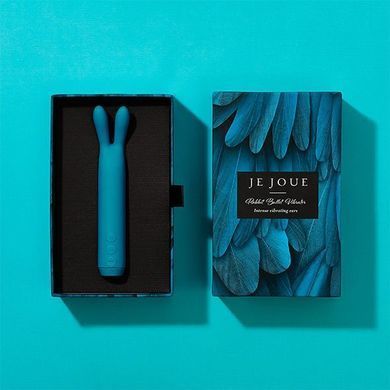 Je Joue Rabbit Bullet вібратор з вушками для стимуляції клітора Teal - фото