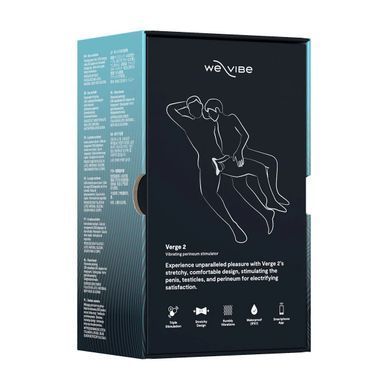 Эрекционное смарт-виброкольцо WE-VIBE VERGE 2 Black - фото