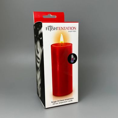 БДСМ cвеча низкотемпературная Fetish Tentation SM Candle Red (испорчена упаковка)