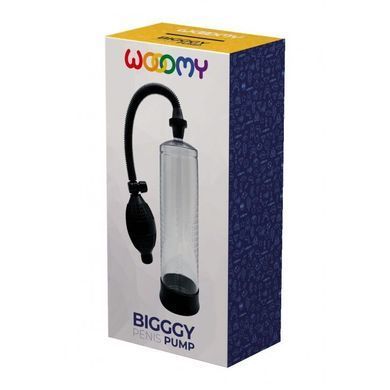 Вакуумна помпа для члена Wooomy Bigggy з ручною &laquo;грушею&raquo; - фото