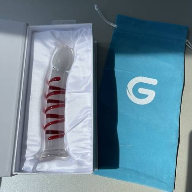Скляний ділдо Gildo Glass Dildo №15 - фото