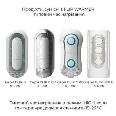 Tenga Flip Zero Red - мастурбатор с подогревом - фото
