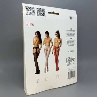 Эротические колготки-бодистокинг Passion S005 black - фото