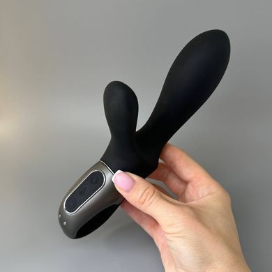 Satisfyer Heat Climax+ - смарт вібратор-кролик із підігрівом (пом'ята упаковка) - фото