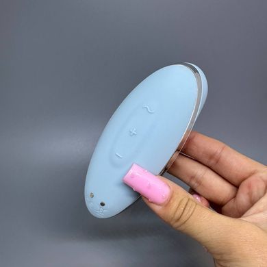 Satisfyer Tap & Climax 2 Blue - клиторальный вибростимулятор-пульсатор - фото