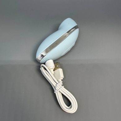 Satisfyer Tap & Climax 2 Blue - клиторальный вибростимулятор-пульсатор - фото
