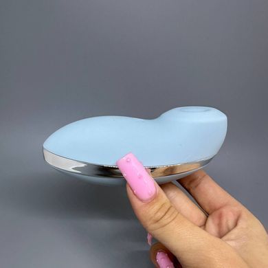 Satisfyer Tap & Climax 2 Blue - клиторальный вибростимулятор-пульсатор - фото